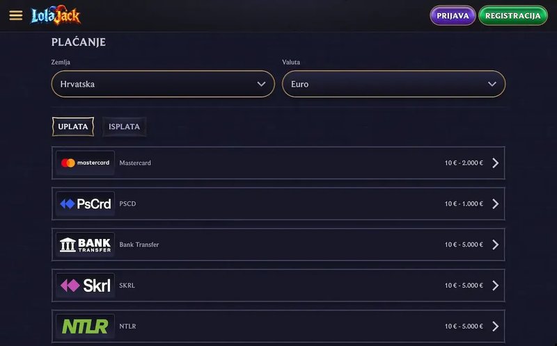 Best lolajack casino login in United Kingdom